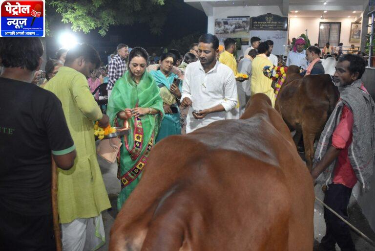 गौमाताओं को 108 व्यंजनों का भोग लगा श्री सदगुरू गौ सेवा केंद्र का वार्षिक उत्सव संपन्न