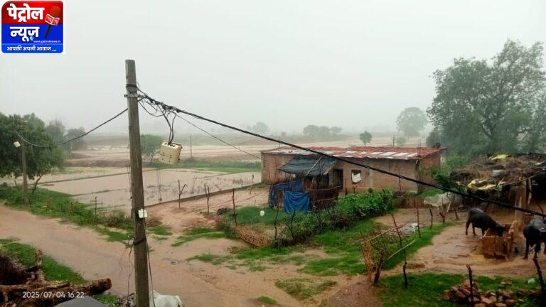 चित्रकूट में झमाझम बारिश से किसानों के चेहरे खिले, धान की रोपाई की तैयारी शुरू