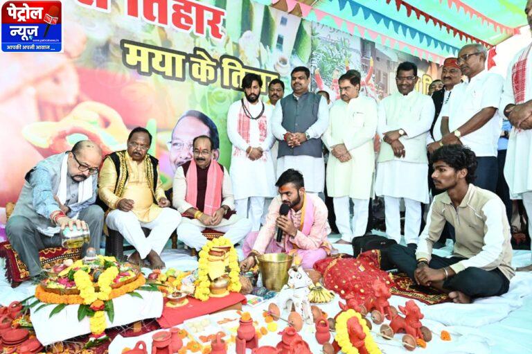 CG : पोला पर्व उत्सव में हुए शामिल राज्यपाल 