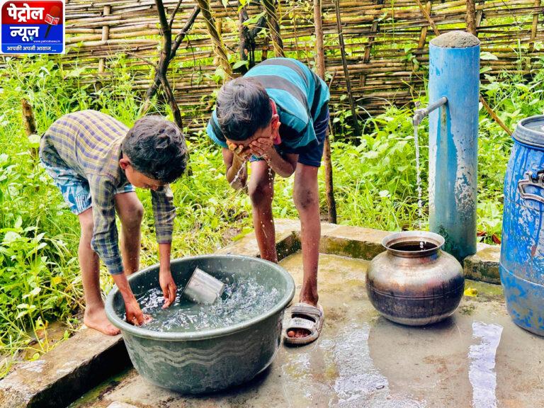 CG: नियद नेल्लानार: नक्सल प्रभावित अचकट गांव में हर घर पहुंचा पीने का शुद्ध पानी