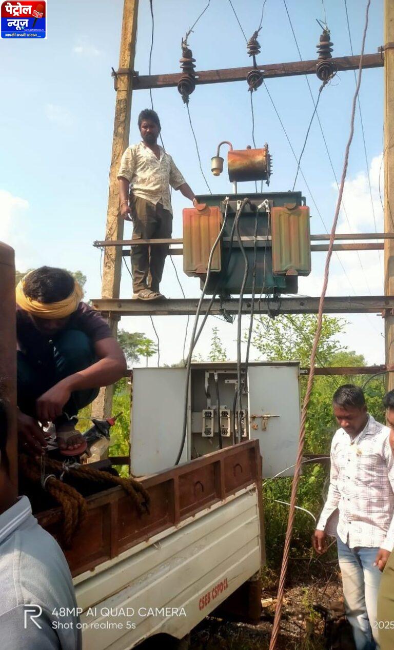 CG: मुख्यमंत्री कैंप कार्यालय की पहल से खजरीढाप में लौटी रोशनी