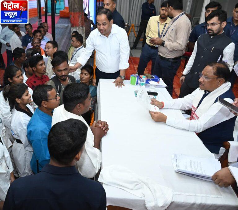 CG : मुख्यमंत्री विष्णु देव साय ने खिलाड़ियों को हरसंभव सहयोग का भरोसा दिया