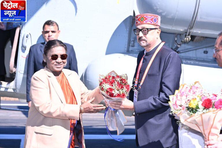 CG: राष्ट्रपति श्रीमती द्रौपदी मुर्मू का आत्मीय स्वागत