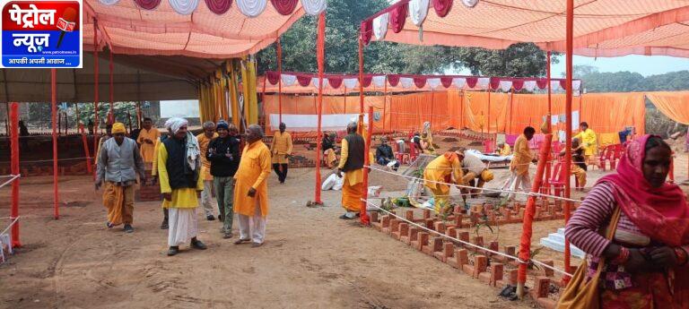 151 कुडील गायत्री महायज्ञ की तैयारियां जोरों पर तैयारियां पूर्णता की ओर