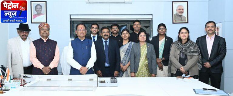 CG: मुख्यमंत्री से भारतीय वन सेवा 2024 बैच के प्रशिक्षु अधिकारियों ने की मुलाकात