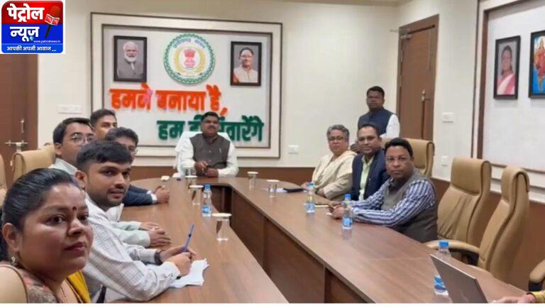 CG: मंत्री गजेंद्र यादव ने किया विधि विभाग की नई वेबसाइट का लोकार्पण