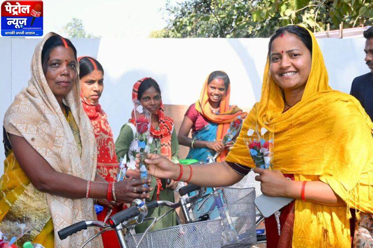 CG : मंत्री लक्ष्मी राजवाड़े गांव–बस्ती चलो अभियान के तहत महावीरपुर और संजय नगर पहुँचीं