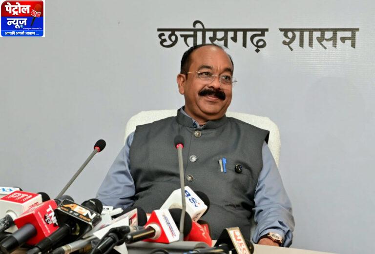 CG : उप मुख्यमंत्री अरुण साव ने कैबिनेट की बैठक में लिए गए निर्णयों की जानकारी दी