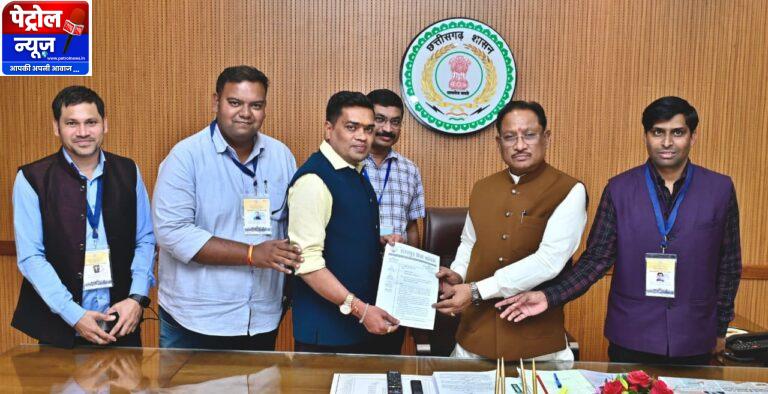 CG: मुख्यमंत्री विष्णुदेव साय से प्रेस क्लब प्रतिनिधिमंडल ने की सौजन्य मुलाकात