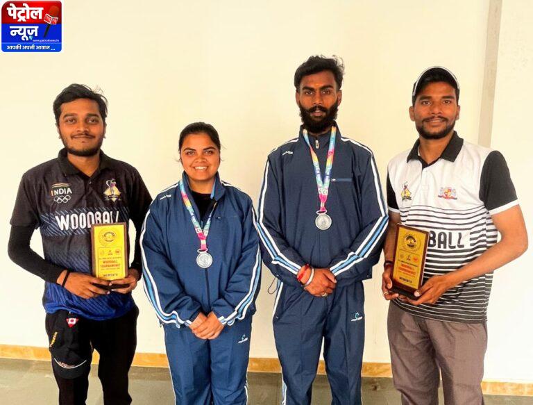 CG: सरगुजा जिला वुडबॉल संघ के खिलाड़ियों का राष्ट्रीय मंच पर जलवा, जीते सिल्वर मेडल