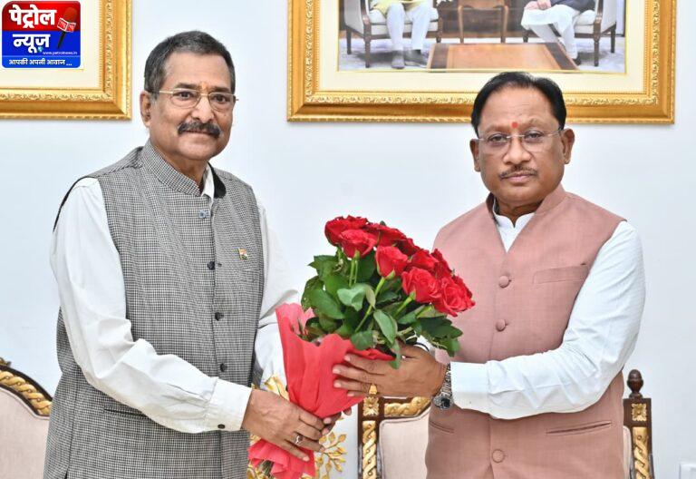 CG: मुख्यमंत्री से छत्तीसगढ़ राज्य पुलिस जवाबदेही प्राधिकरण के नव पदस्थ सदस्य ने की सौजन्य भेंट