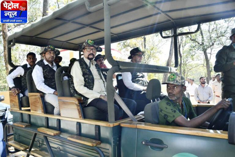 CG : राज्यपाल रमेन डेका ने किया अचानकमार टाइगर रिजर्व का दौरा