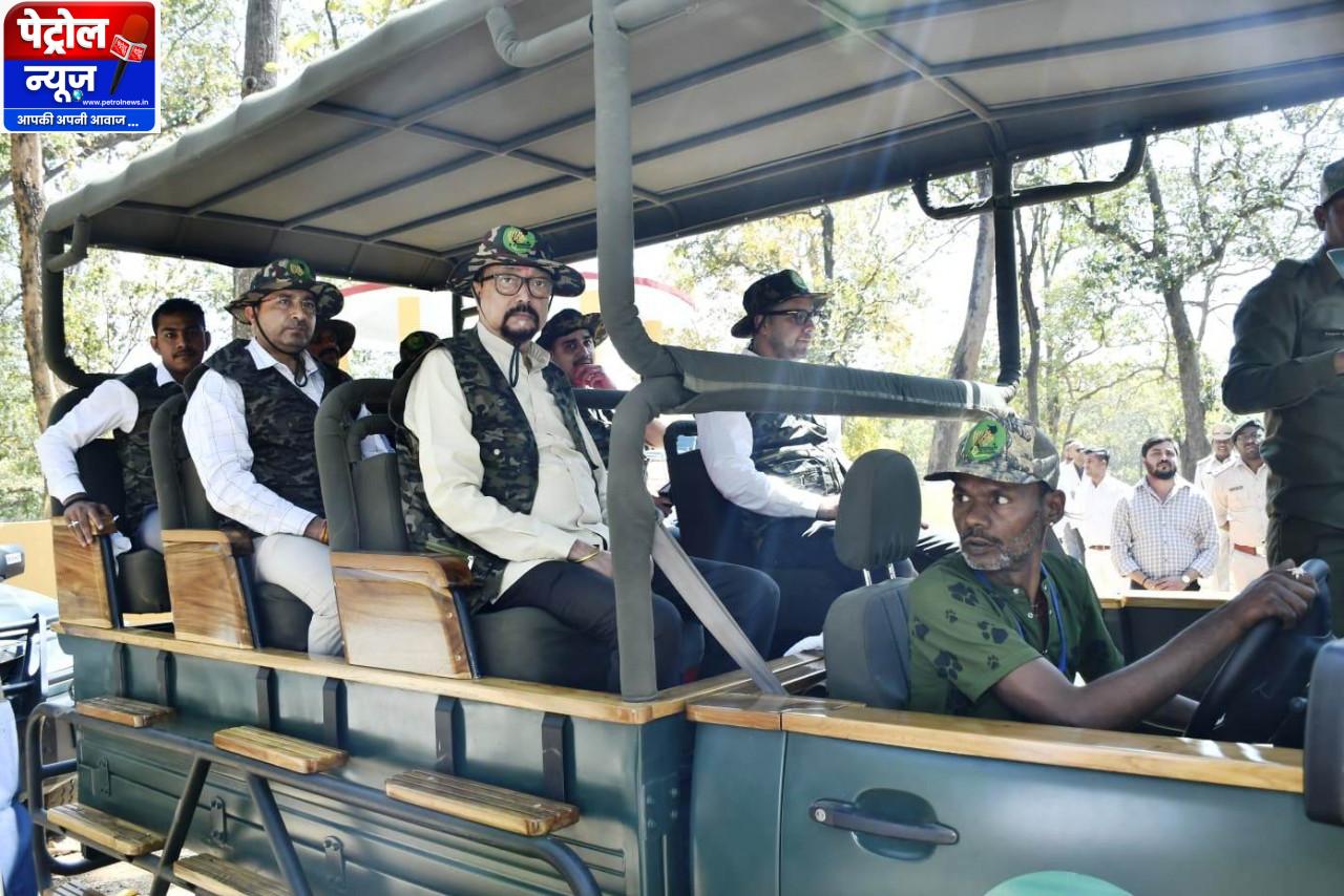 CG : राज्यपाल रमेन डेका ने किया अचानकमार टाइगर रिजर्व का दौरा