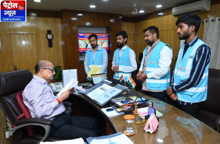 CG: राज्यपाल श्री डेका से फिल परमार्थ आश्रम के संस्थापक ने की भेंट