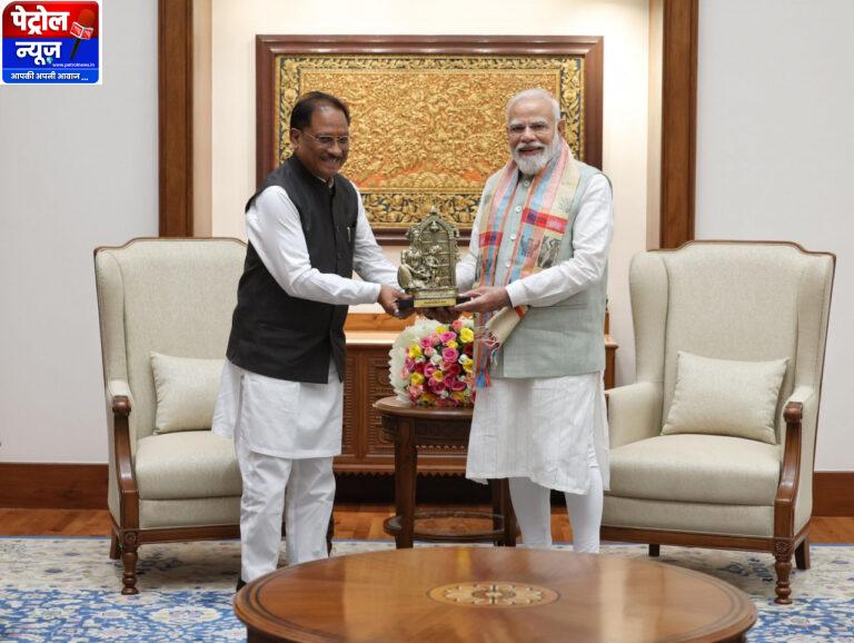 CG: बस्तर में शांति के बाद विकास का नया चरण : ‘बस्तर रोडमैप 2.0’ पर प्रधानमंत्री नरेंद्र मोदी जी से चर्चा
