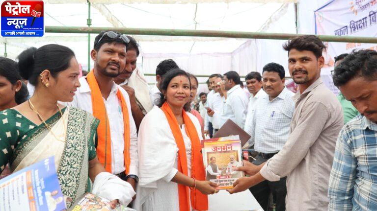 समाधान शिविर कुटरु में उमड़ा जनसैलाब- तपती धूप में भी दिखा शासकीय योजनाओं के प्रति ग्रामीणों का भारी उत्साह