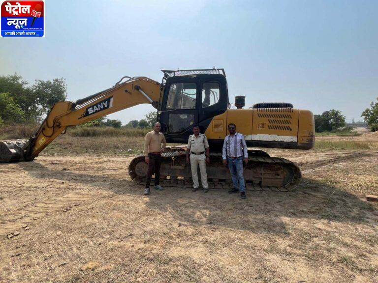 खनिज माफियाओं पर प्रशासन का शिकंजा, रेत-चूना पत्थर परिवहन में तीन वाहन जब्त