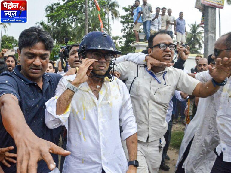 बंगाल में अभिषेक बनर्जी पर हमला