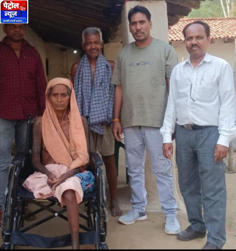 सुशासन तिहार बना सहारा: व्हीलचेयर मिलने से फिर मुस्कुराई शांति बाई की जिंदगी