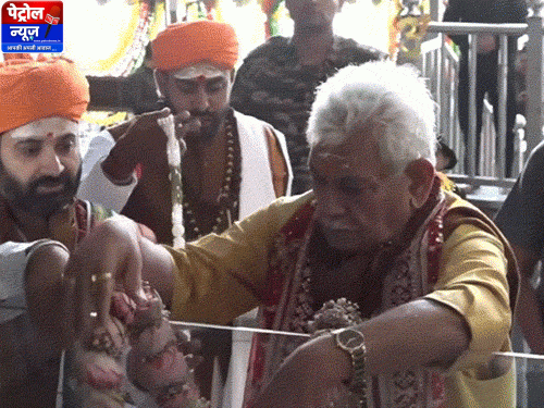 अमरनाथ यात्रा से पहले की गई बाबा बर्फानी की पहली पूजा