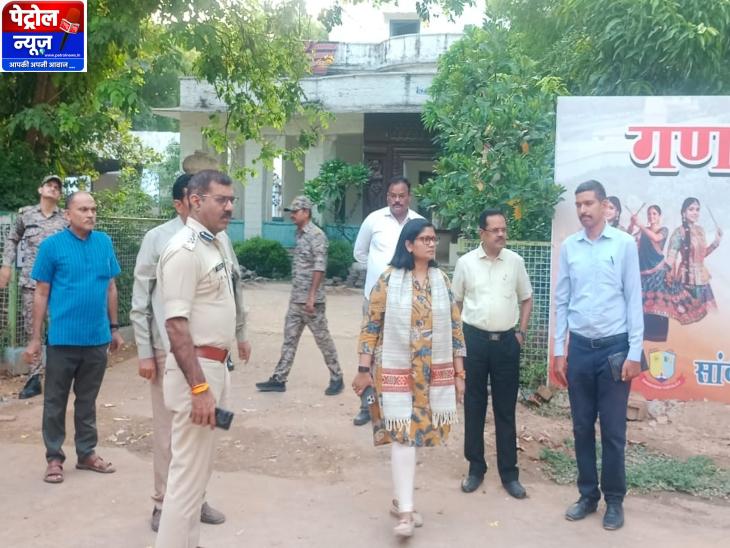 ग्वालियर नीट परीक्षा केंद्रों की सुरक्षा