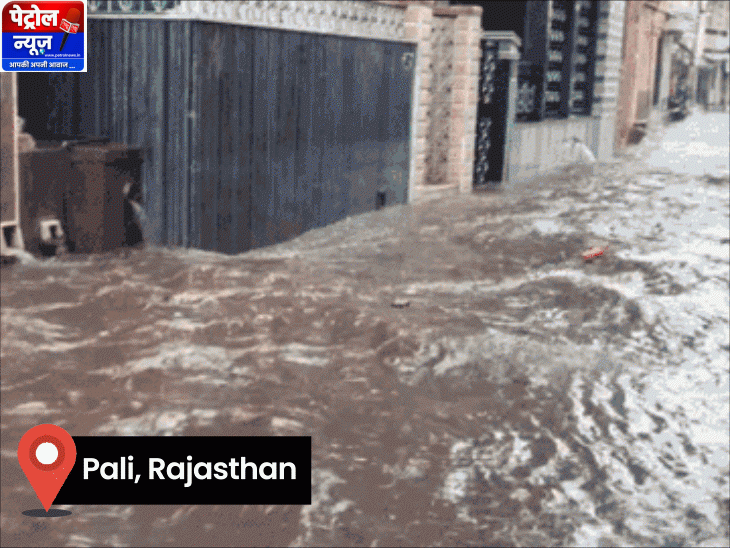 जोधपुर-उदयपुर सड़कें जलमग्न; राजस्थान का मानसून जल्द ही केरल पहुंचेगा