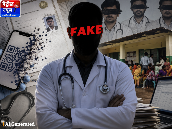 एमपी फर्जी डॉक्टर | संजीवनी क्लीनिक एआई दस्तावेज़ बड़ी चूक को उजागर करते हैं