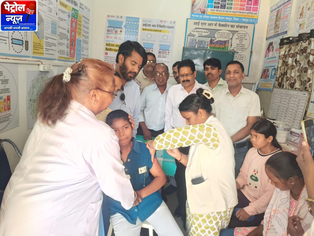 ’सर्वाइकल कैंसर से बचाव के लिए जशपुर में एचपीवी टीकाकरण अभियान तेज’