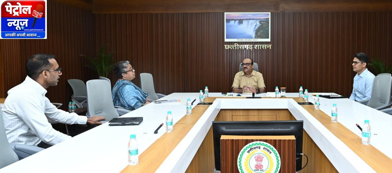 मुख्य सचिव की अध्यक्षता में वरिष्ठ सचिव समिति की बैठक संपन्न