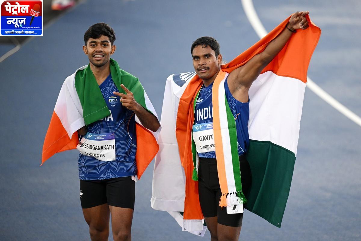 वित्त मंत्री श्री ओपी चौधरी ने राष्ट्रमंडल खेल 2026 में पदक विजेता दिलीप महादु गावित एवं मोहम्मद बासिल को दी बधाई