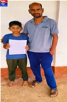 सेवा सेतु से बेटे का निवास प्रमाण पत्र घर के पास ही हुआ तैयार