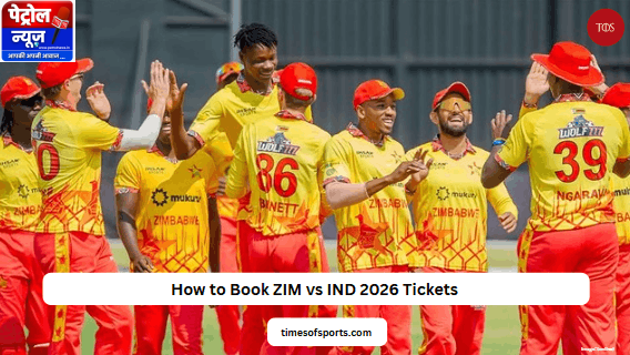 ZIM बनाम IND 2026 टिकट ऑनलाइन कैसे बुक करें