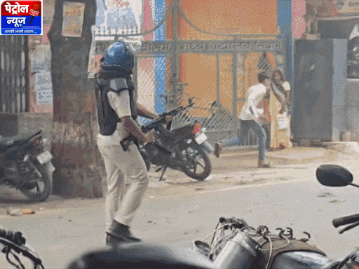 सीवान में छात्रों का विरोध प्रदर्शन AK-47 फायरिंग विवाद