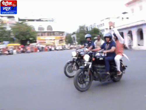 सीएम यादव ने बाइक पर उज्जैन सिंहस्थ कार्यों का निरीक्षण किया