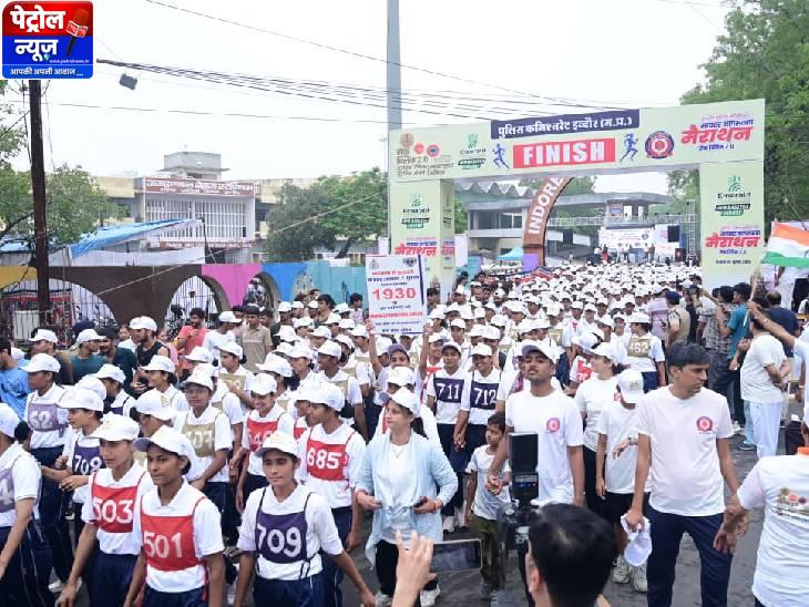 इंदौर पुलिस मैराथन: साइबर सुरक्षा जागरूकता के लिए सेफ क्लिक 2.0