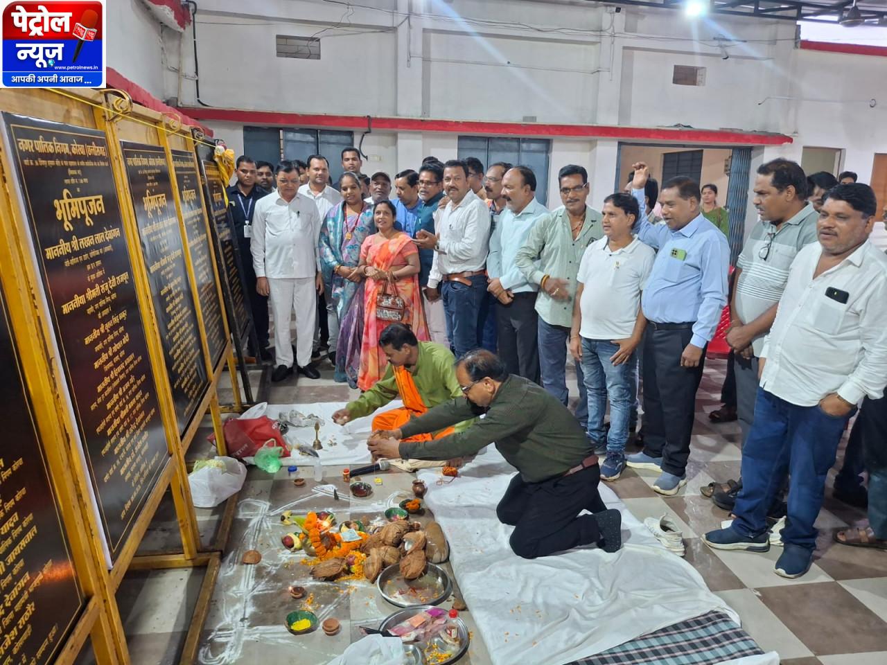 उद्योग मंत्री ने निगम के 04 वार्डाे को दी 60 लाख रू. के विकास कार्याे की सौगात