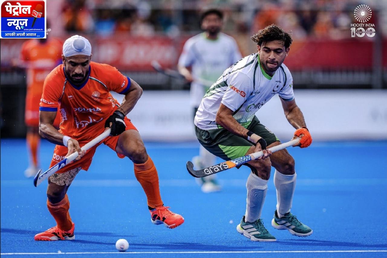 भारतीय हॉकी टीम की पाकिस्तान पर शानदार जीत, वित्त मंत्री ओपी चौधरी ने दी बधाई