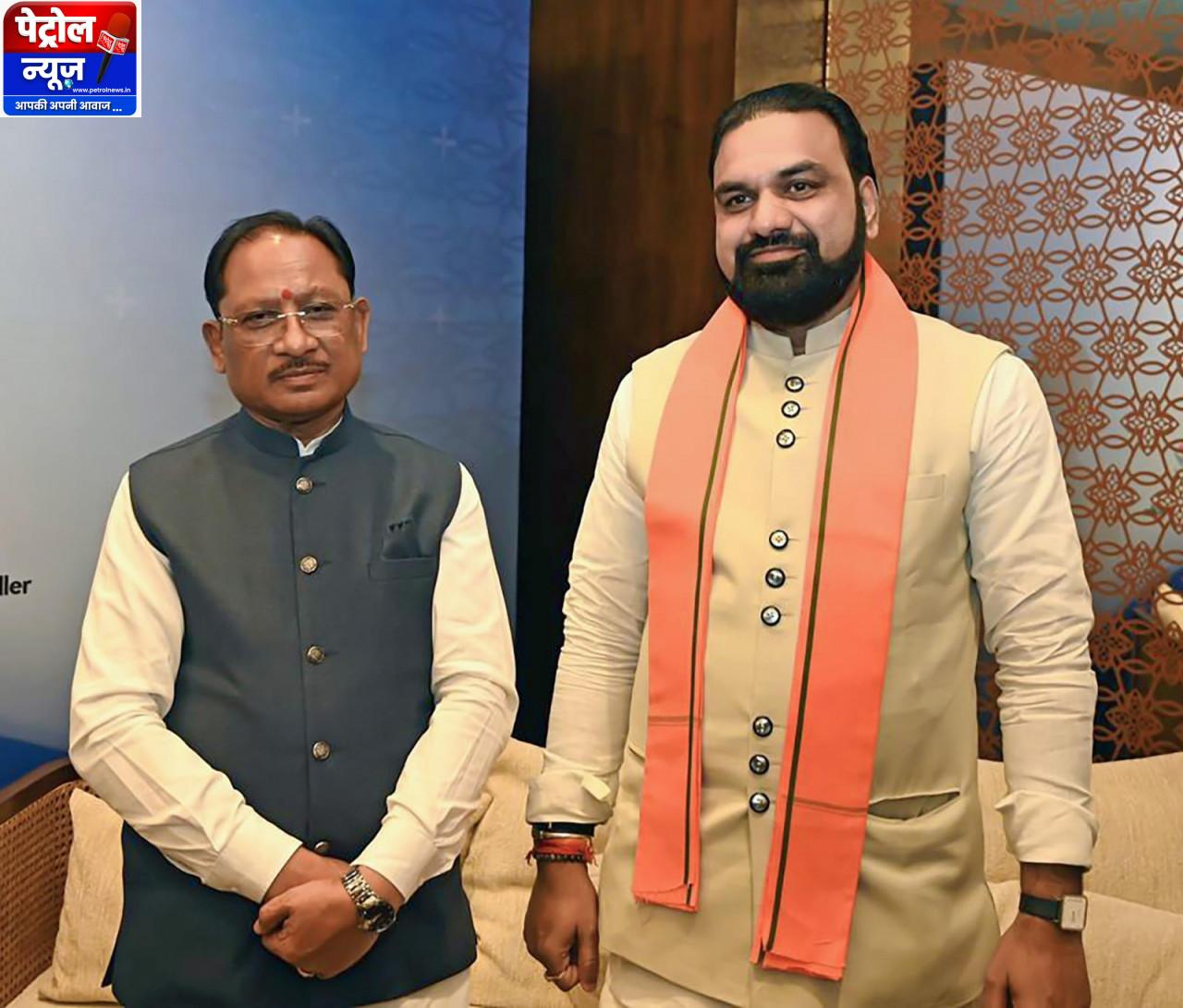 मुख्यमंत्री श्री विष्णुदेव साय ने बिहार के मुख्यमंत्री श्री सम्राट चौधरी से की नई दिल्ली में सौजन्य भेंट