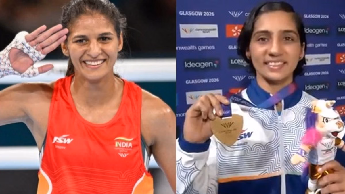 CWG 2026: बॉक्सिंग में भारत के बेटियों ने लहराया परचम, मुक्केबाज प्रीति पवार के बाद जैस्मिन लंबोरिया ने भी स्वर्ण पदक पर किया कब्जा