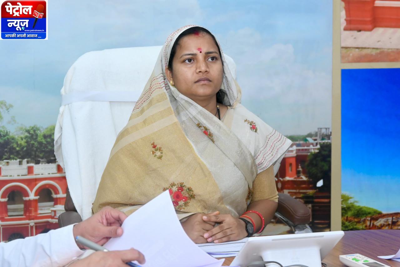 सेवा संकल्प अभियान और राष्ट्रीय पोषण माह की गतिविधियों की मंत्री श्रीमती लक्ष्मी राजवाड़े ने की समीक्षा