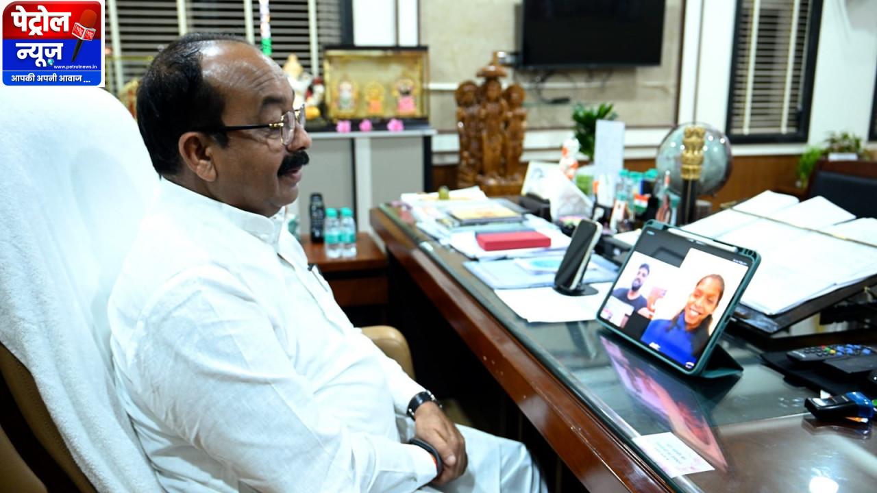 उप मुख्यमंत्री श्री अरुण साव ने एशियन गेम्स की कबड्डी गोल्ड मेडलिस्ट संजू देवी से बात कर दी बधाई, कहा आपने छत्तीसगढ़ का बढ़ाया मान