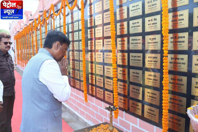वीर जवानों के शहादत ने छत्तीसगढ़ में लौटाई शांति-मंत्री श्री केदार कश्यप