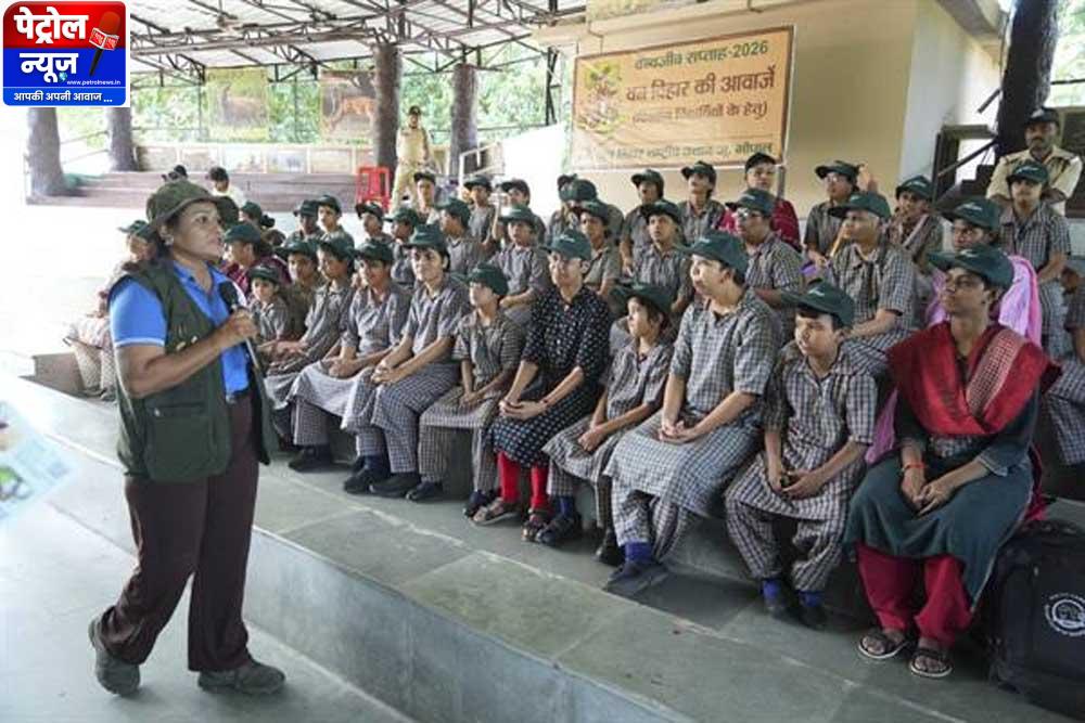 “वन विहार की आवाजें कार्यक्रम में दिव्यांग बच्चों ने की सहभागिता