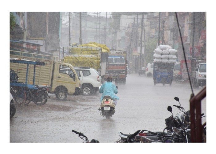 छत्तीसगढ़ में अब तक 1155.6 मि.मी. औसत वर्षा दर्ज